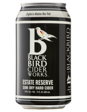 BlackBird Cider Works Estate Reserve Semi-Dry Hard Cider (can)