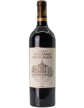 Chateau Les Carmes Haut Brion Pessac Leognan 2016