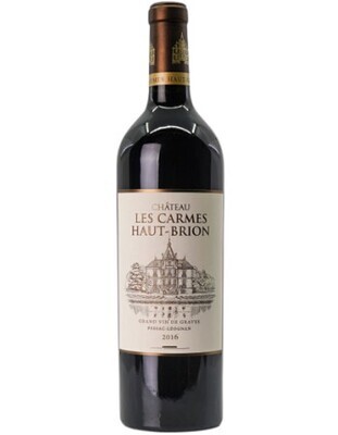 Chateau Les Carmes Haut Brion Pessac Leognan 2016