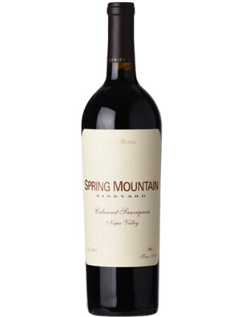Spring Mountain Vineyard Cabernet Sauvignon Napa Valley 2018