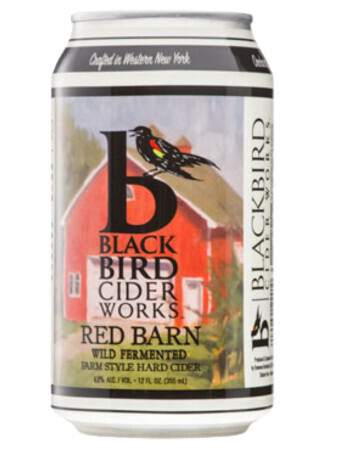 BlackBird Cider Works Red Barn Wild Fermented 12oz (can)