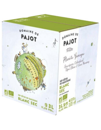 Domaine de Pajot Cotes de Gascogne Les 4 Cepages 2022 3L box
