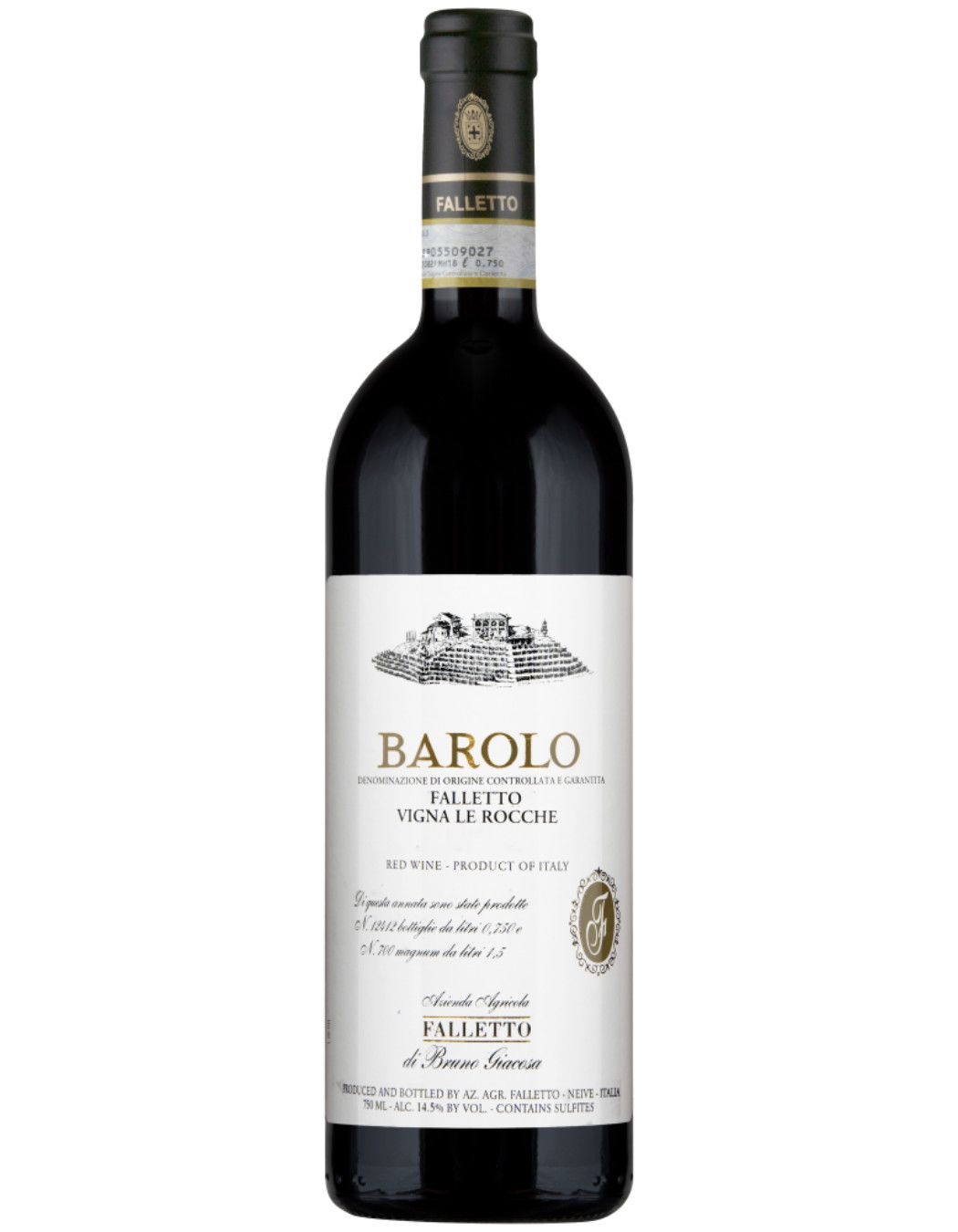 Bruno Giacosa Barolo Falletto Vigna Le Rocche 2015