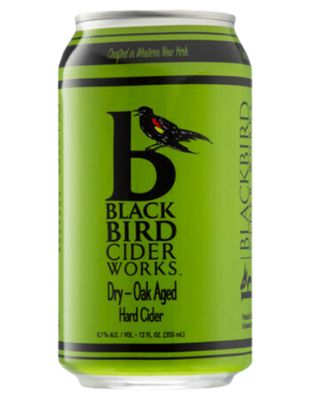 BlackBird Cider Works Dry Oak-Aged Hard Cider (4 pack can)