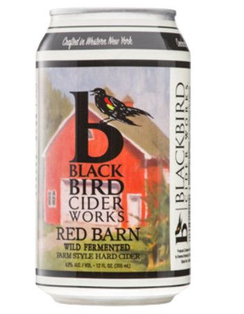 BlackBird Cider Works Red Barn Wild Fermented 12oz (4 pack can)