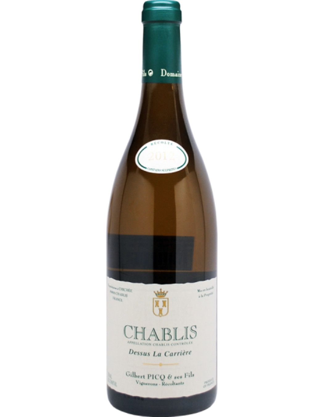 Gilbert Picq et ses Fils Chablis Dessus La Carriere 2022