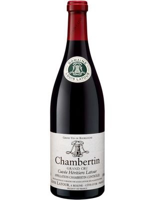 Louis Latour Cuvee Heritiers Latour Chambertin Grand Cru 1976 (low fill level)