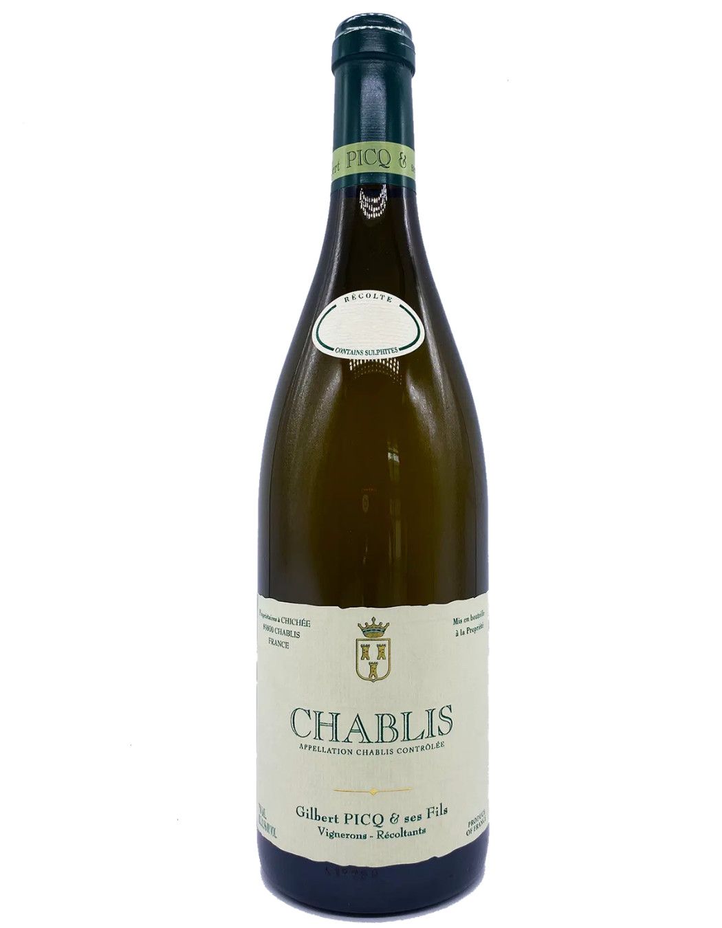 Gilbert Picq et ses Fils Chablis 2024