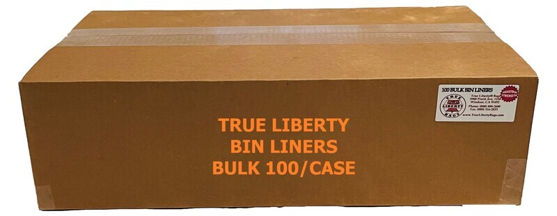 True Liberty Bin Liners - 100 Pack