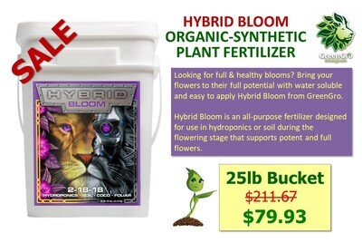 GreenGro Hybrid Bloom 25lb