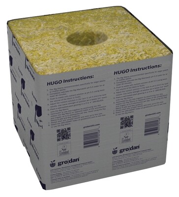 Grodan 6" HUGO Blocks, Improved, 64/Case