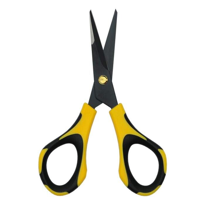 Piranha Pruner Bonsai Scissors - Fluorine Coated - Yellow &amp; Black