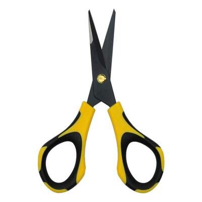 Piranha Pruner Bonsai Scissors - Fluorine Coated - Yellow &amp; Black