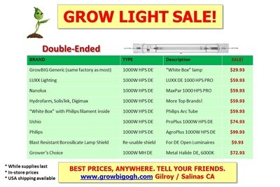 Lamps - Double Ended