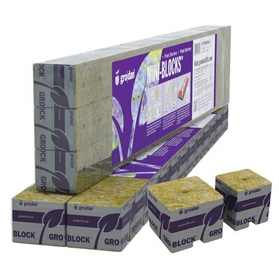Grodan 2"x2" Mini Blocks Wrapped ORIGINAL