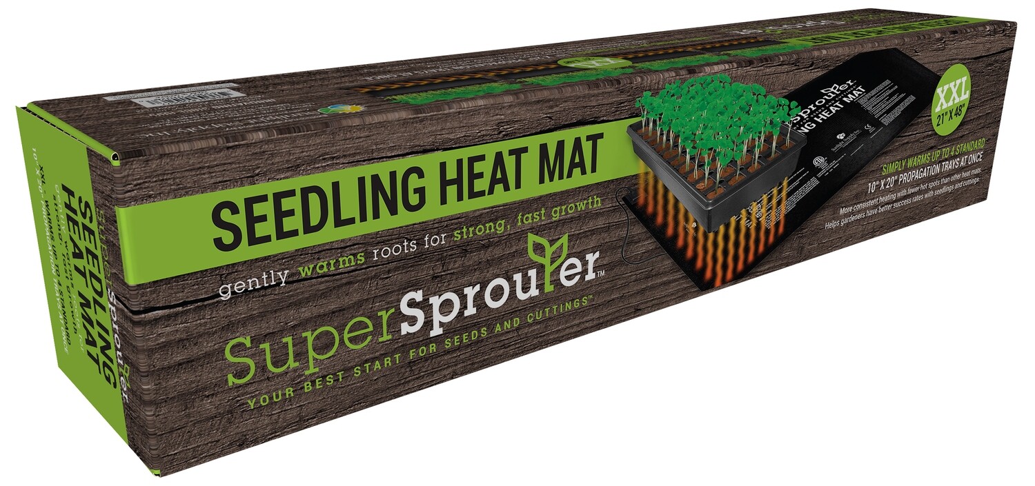 Super Sprouter Seedling Heat Mat 4 Tray