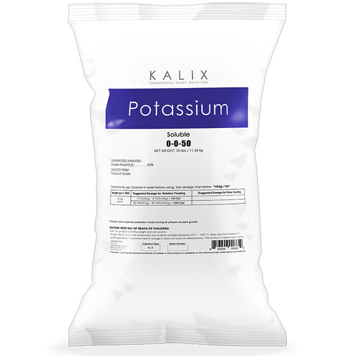 KALIX Potassium 0-0-50 WS 25LB