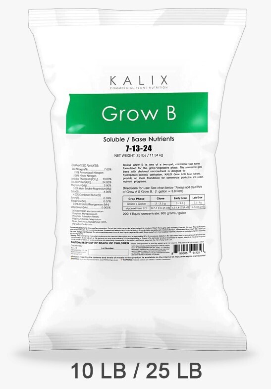 KALIX Grow B Base WS 25LB