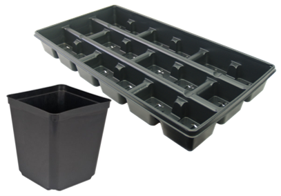 GBNP 4.5&quot; Pot for 15-cell Press-Fit Tray (CASE of 420)