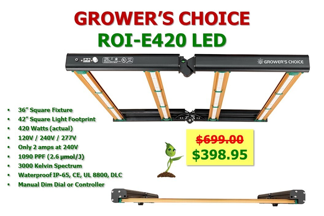 Grower's Choice ROI-e480 LED 120-277V