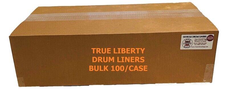 True Liberty 55G Drum Liners - 100 Pack