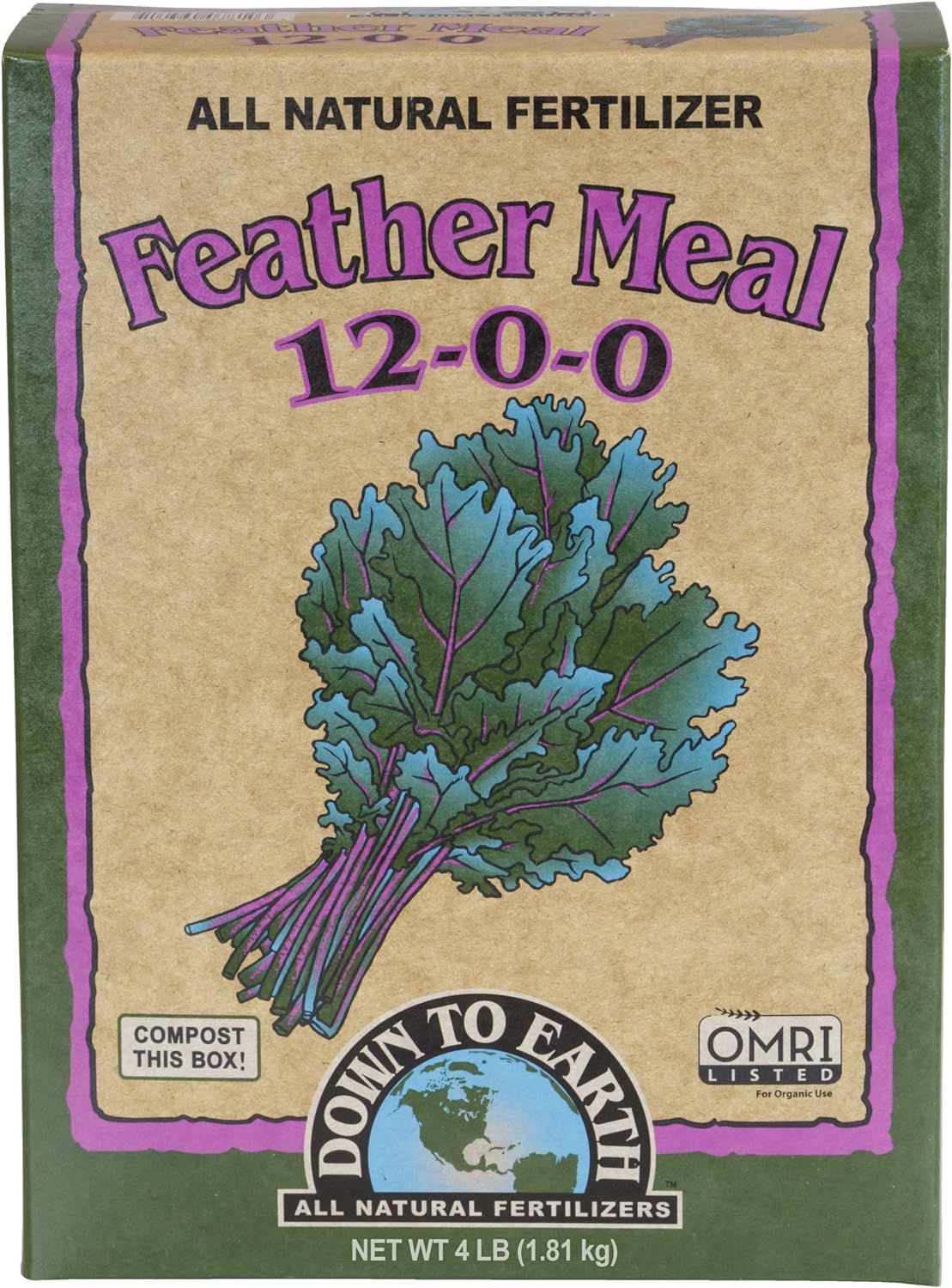 D2E Feather Meal 4lb
