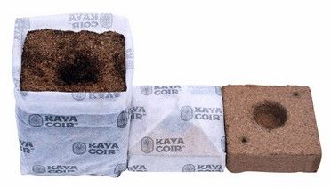 Kaya Coco, 5" Compressed, Fabric Pot - Per CASE/40 Kaya Coco, 5" Compressed, Fabric Pot - Per CASE/40