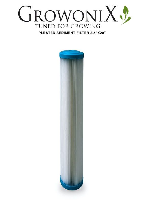 Sediment Filter - 2520 Pleated