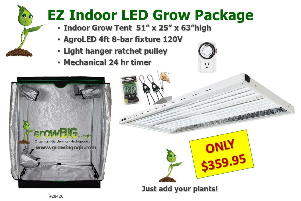 EZ Indoor LED "48" Grow Light Package