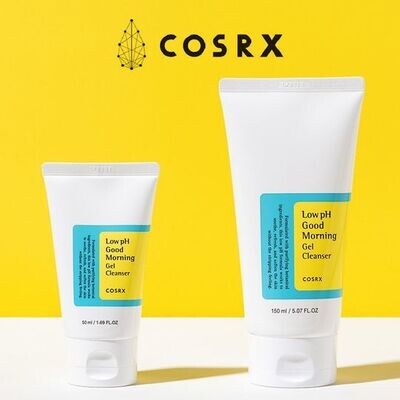 [COSRX] Low pH Good Morning Gel Cleanser 150ml, BHA 0.5%, Tea Tree Leaf Oil 0.5%, Daily Mild Cleanser for Sensitive Skin