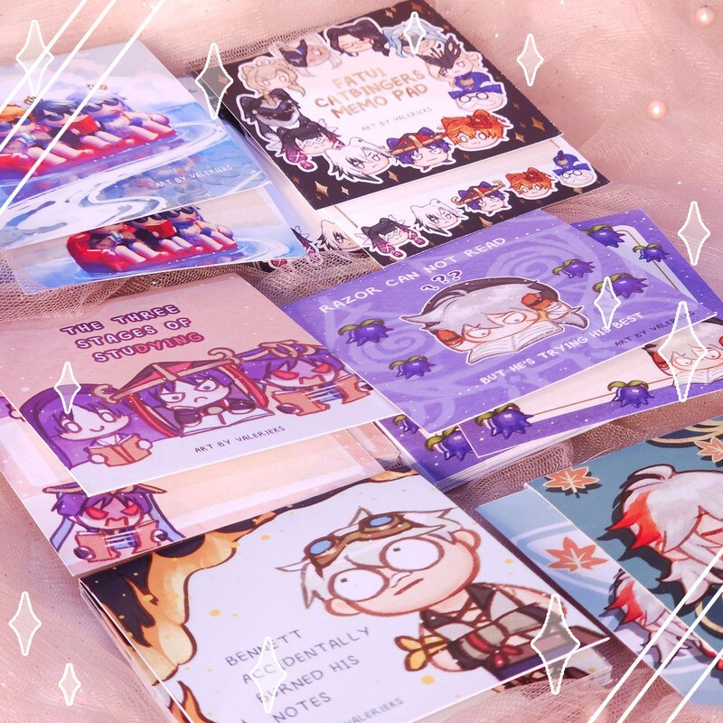 Genshin Memo Pad