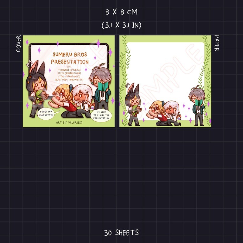 Genshin Memo Pad
