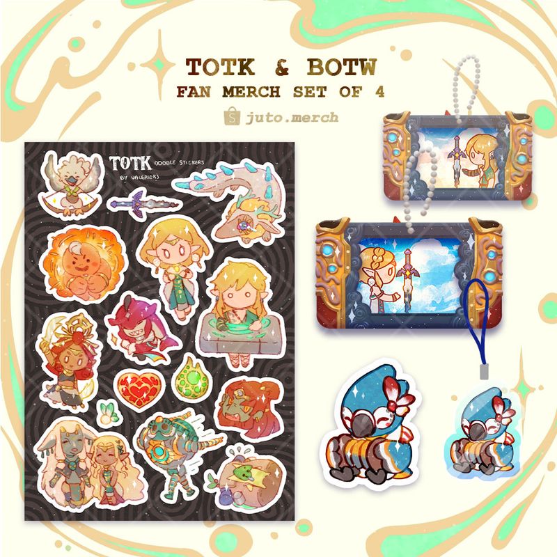 BOTW TOTK Bundle of 4