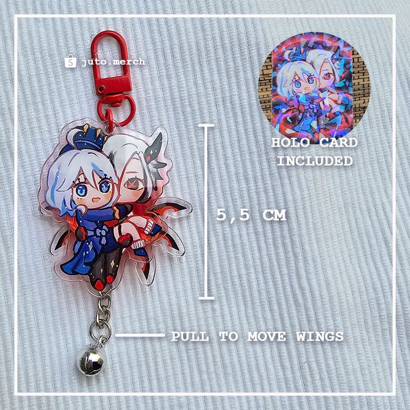 Arlefuri Movable Wings Charm