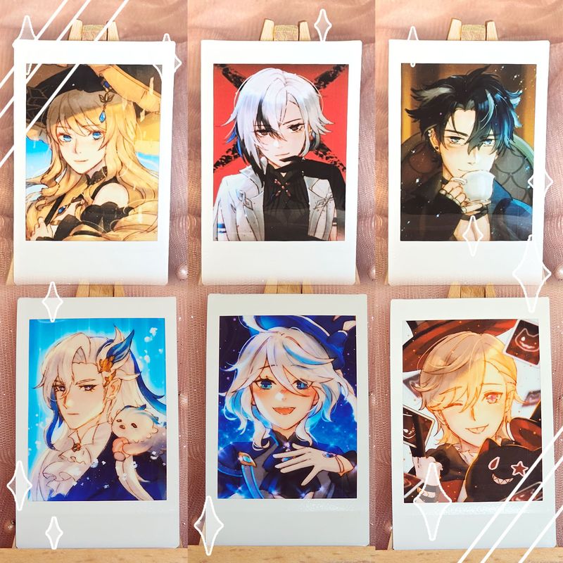 Genshin Polaroid vol 1 (solo shot)
