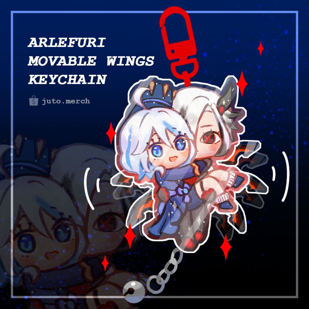 Arlefuri Movable Wings Charm