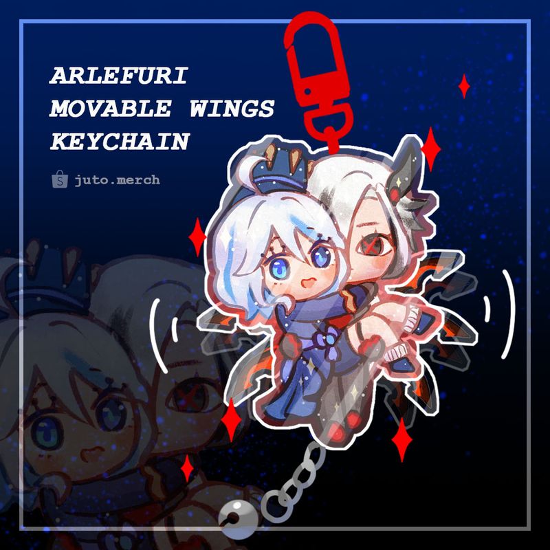 Arlefuri Movable Wings Charm