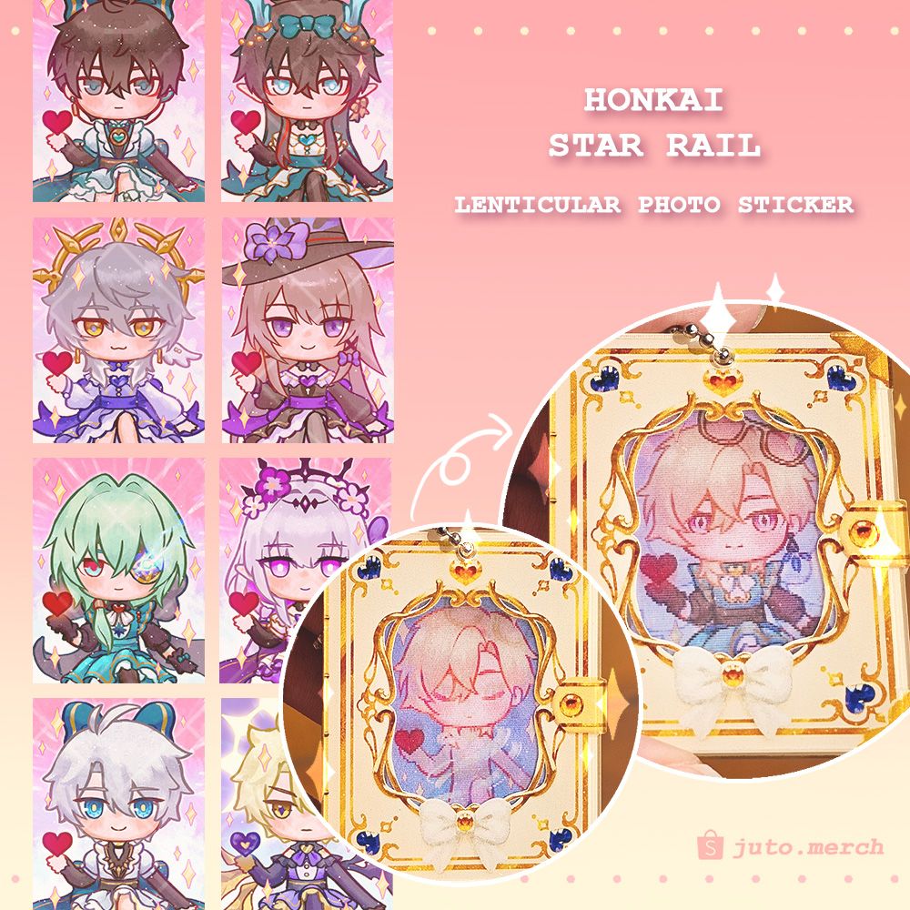 Mahou Shoujo Honkai Star Rail Lenticular Sticker