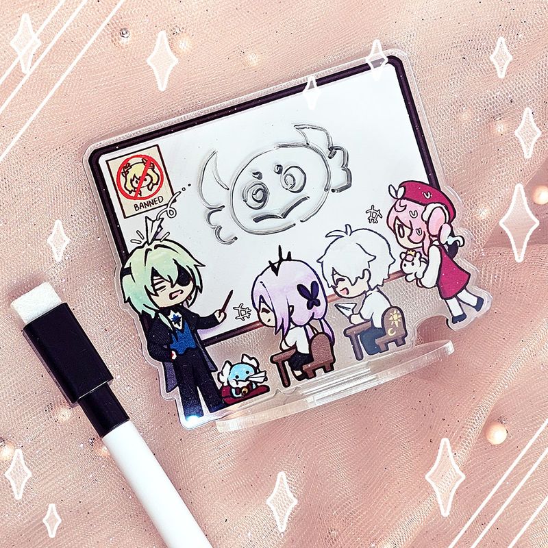 Amphoreus HSR Mini Whiteboard Standee