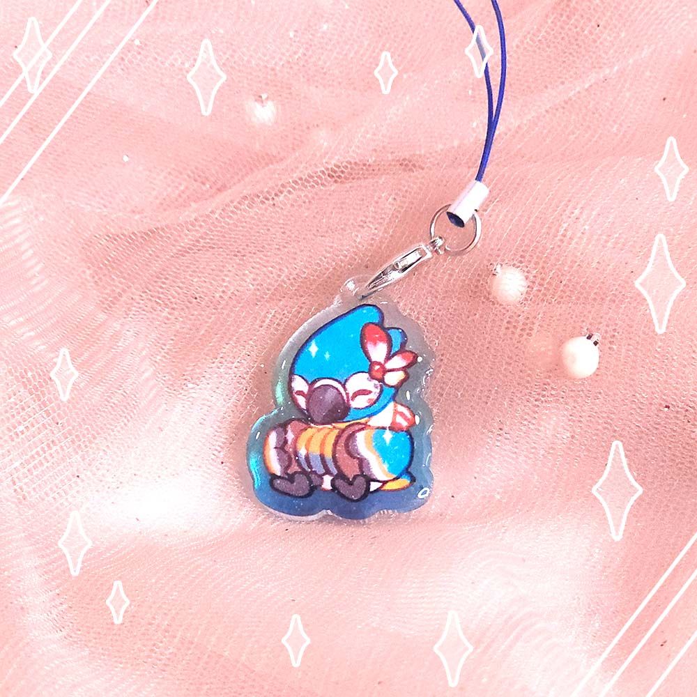 Kass BOTW Glitter Epoxy Phone Charm