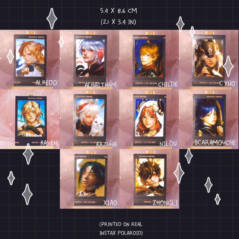 (CLEARANCE) Black Polaroid