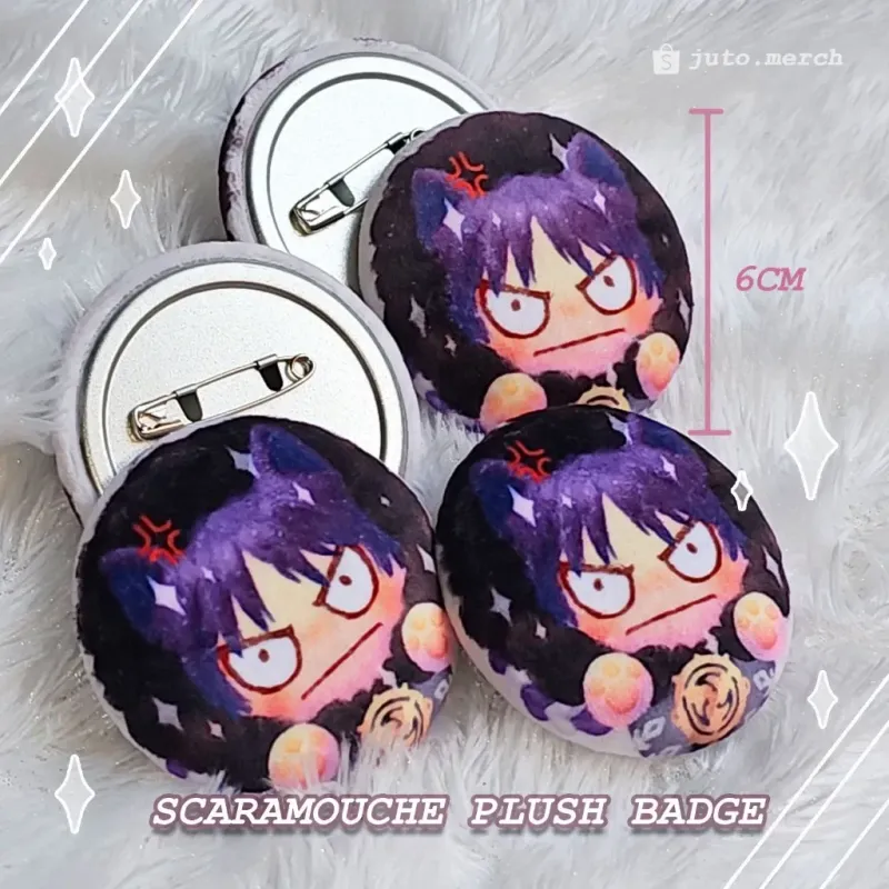 Scaramouche Plush Badge
