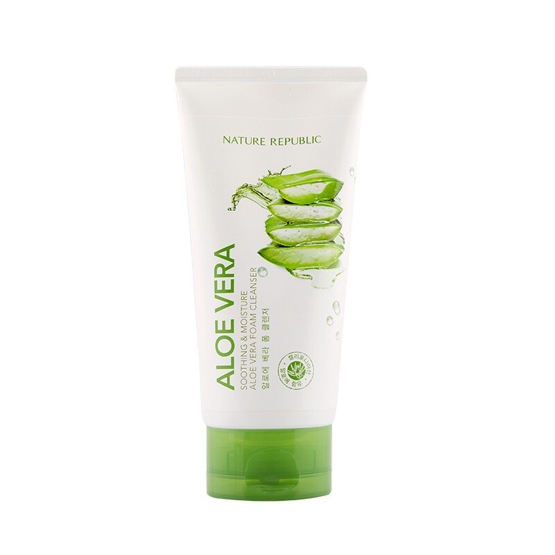 Nature Republic Soothing &amp; Moisture Aloe Vera Foam Cleanser