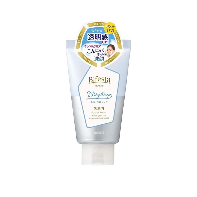 Mandom Bifesta Facial Wash Moist Brightup