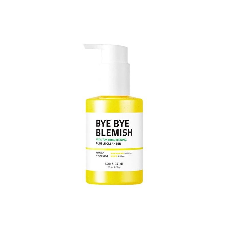 Some By Mi Bye Bye Blemish Vita Tox Brightening Bubble Cleanser