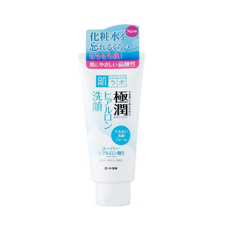 Rohto Hadalabo Gokujun Hyaluronic Face Cleansing Foam