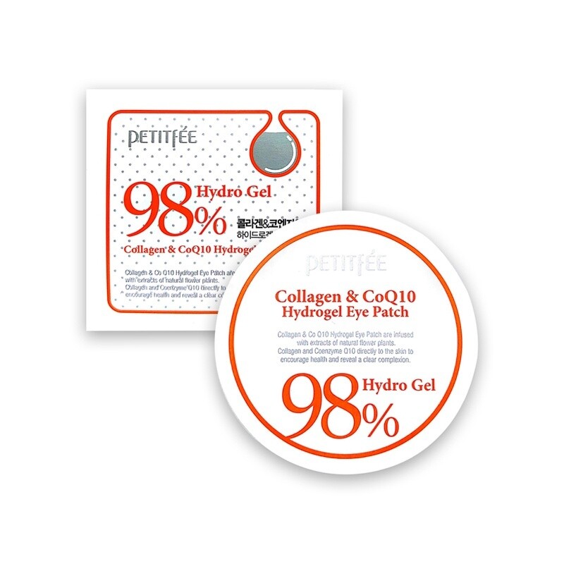 Petitfee Collagen &amp; Co Q10  98% Hydrogel Eye Patch