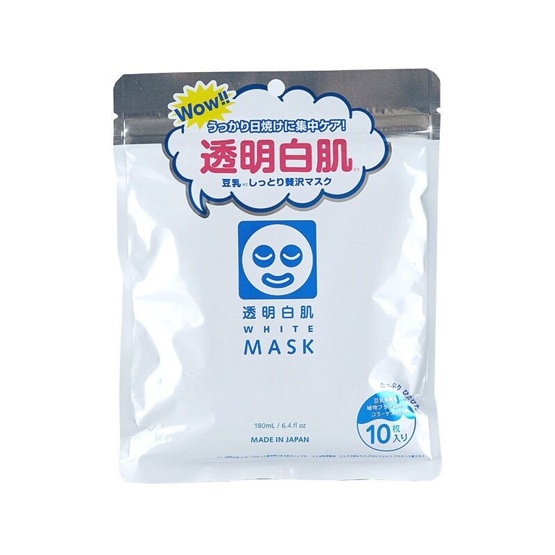 Ishizawa Toumei Shirohada Isl White Mask N 10 Sheets