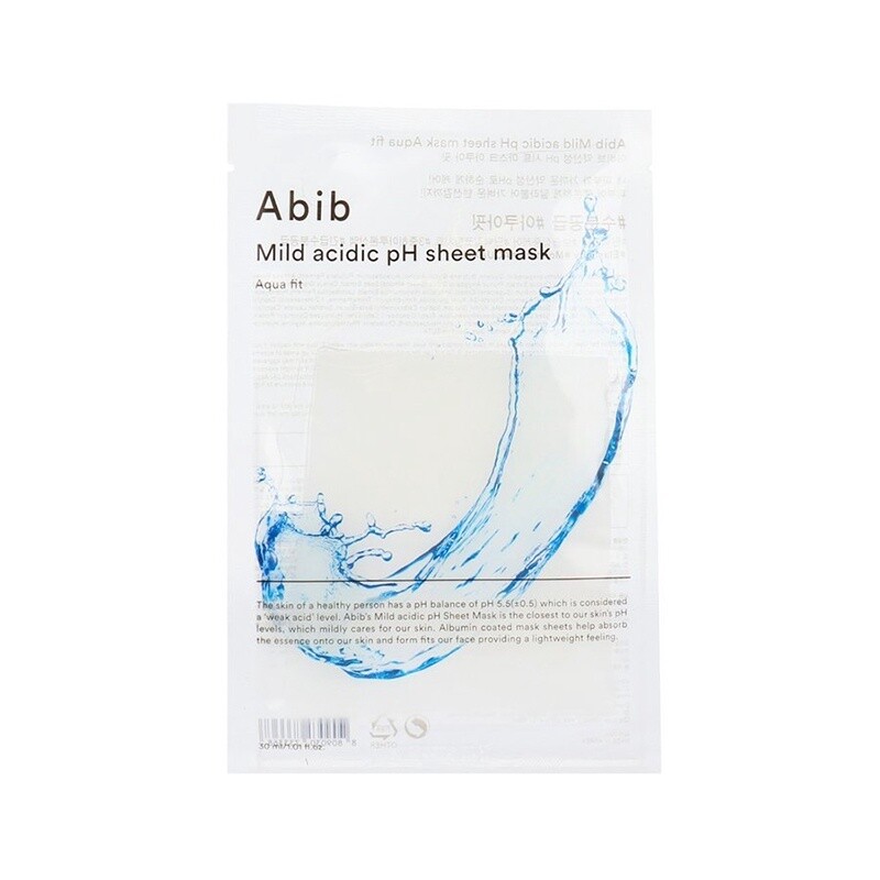 Abib Mild Acidic Ph Sheet Mask, type: Aqua Fit