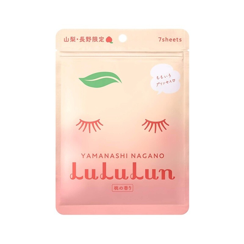 Lululun 蜜桃限定保湿面膜